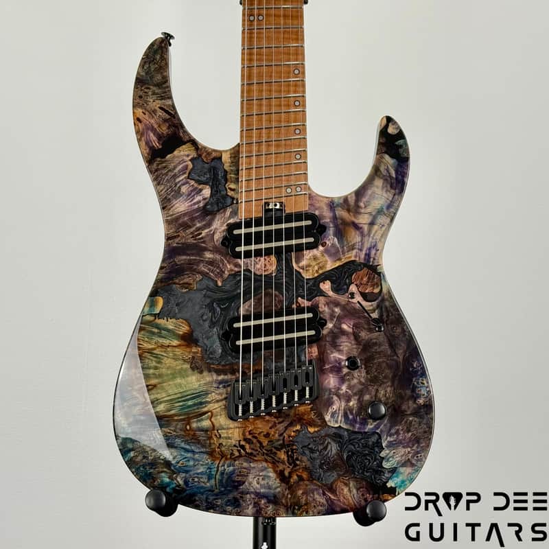 Legator Ninja X7F Multiscale 7-String Electric Guitar w/ Bag - Coral image 1