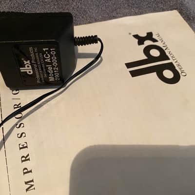 dbx Project 1 Compressor Gate 266 - Black image 4