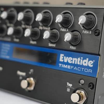 Eventide Time Factor Twin Delay Pedal w/ Mogami Gold Cable #58812 image 13