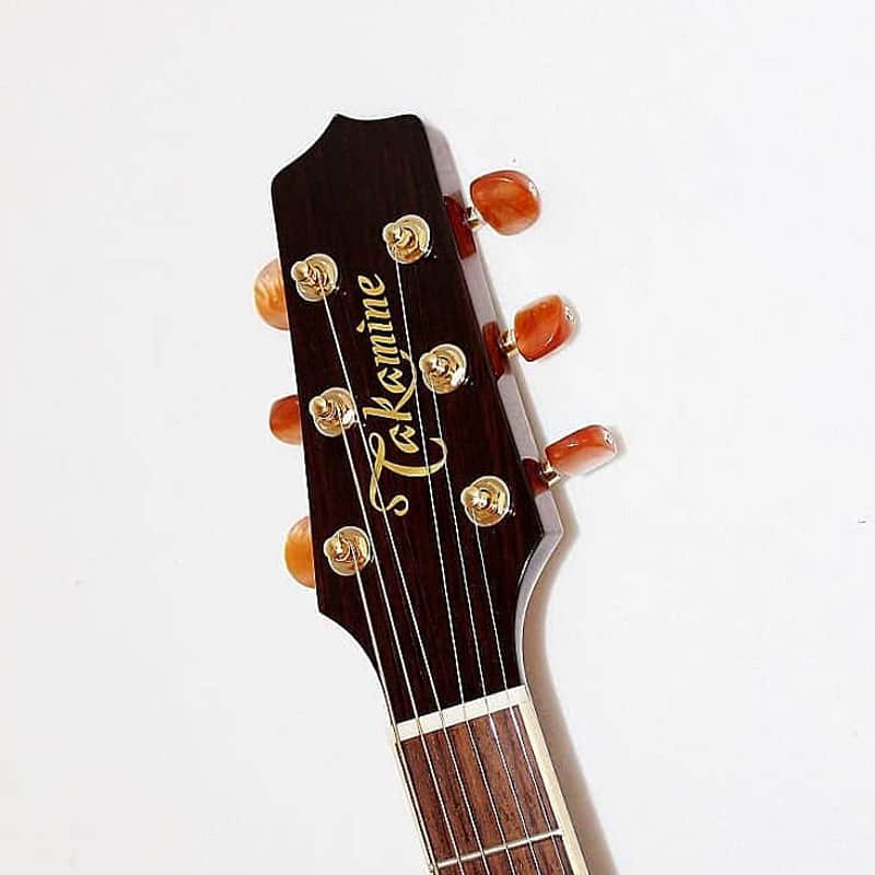 Takamine P4DC Dreadnought Cutaway Acoustic-Electric Guitar image 6