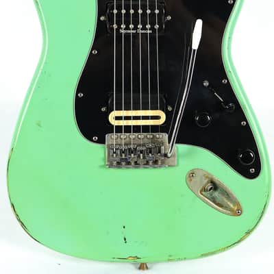 Rockaway Relic Custom Seafoam Green Strat Electric Guitar w/ Gig Bag image 1