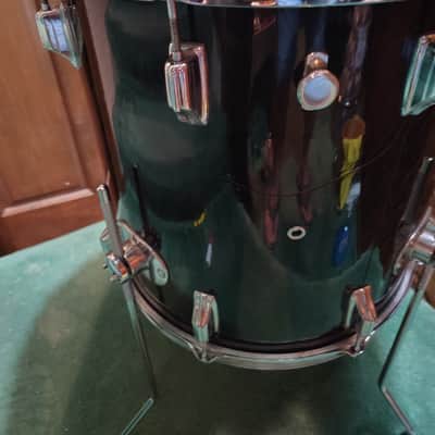 Rogers Fullerton 16x16 Floor Tom - Black Wrap image 3