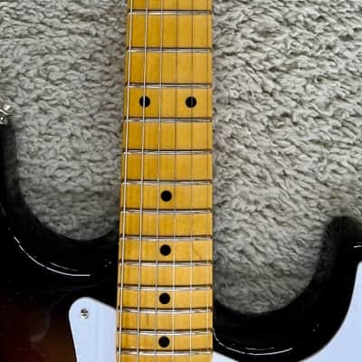Fender 70th Anniversary American Vintage II 1954 Stratocaster®, 2-Color Sunburst image 8