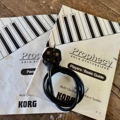 Korg Prophecy SSP-1 Solo Analog Modeling Synth. Immaculate with original manuals & power cable image 11