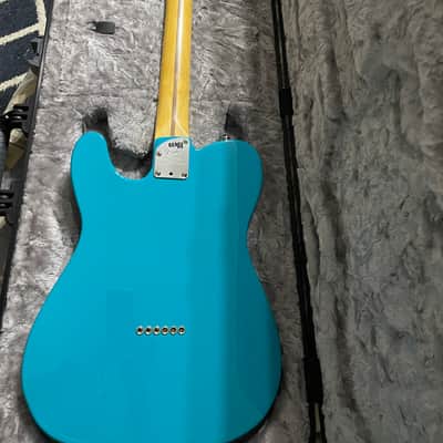 Fender American Professional II Telecaster with Fralin/Duncan Miami Blue image 3
