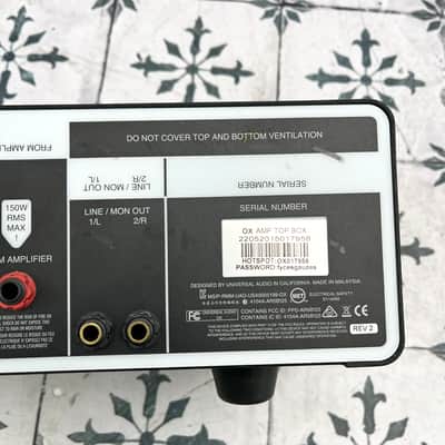Universal Audio OX Amp Top Box Attenuator image 8
