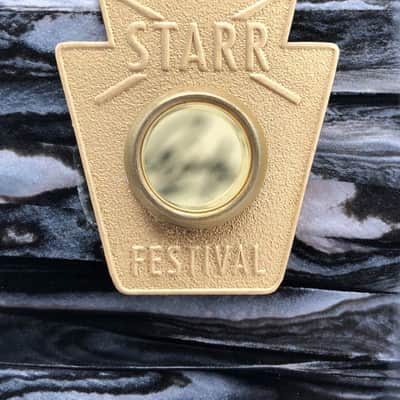 Ludwig Ringo Starr, Starr Festival Limited Edition Snare Drum. ONLY 1 LEFT!! 2018 - Black Oyster Pearl image 3
