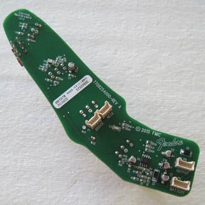 Fender American Elite Jazz Bass Preamp PCB Assy 7708254000 | Reverb