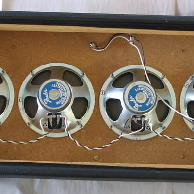 Pair 1960s Fender Sound Column 4-8 Speakers (for PA100) image 10