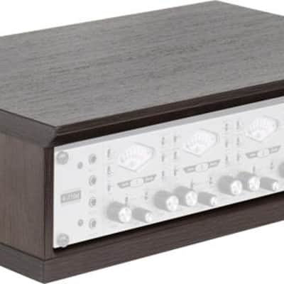 Gator Frameworks Elite 2U Desktop Studio Rack - Dark Walnut Brown image 2