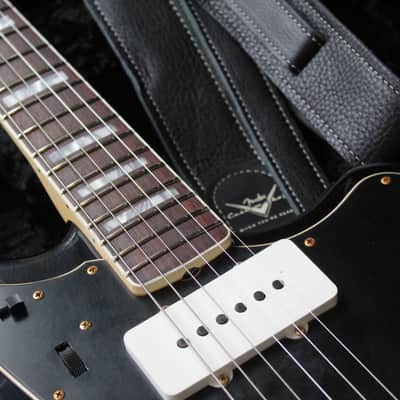 FENDER "Custom Shop 62 Jazzmaster JRN RW Aged Black, Gold Hardware" UNIQUE, 1 of 1 image 6