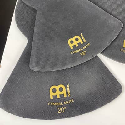 Meinl Cymbal Mute Pack w/ 14" Hi-Hats, 16" Crash, 18" Crash & 20” Ride Dampers image 2