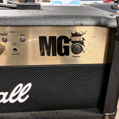 Marshall MG100FX Head 100w Guitar Amp Head, EFX, 4 Channels, Aux In, FX Loop image 2