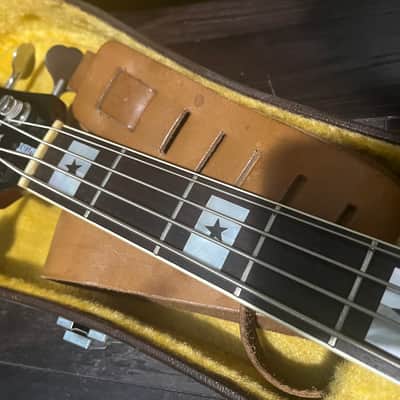 ULTRA RARE- Ibanez 2615B Artist Series Double Cutaway 4-String Bass 1970s - Natural Mahogany image 11