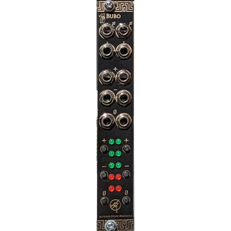 Altered State Machines Bubo 2023 - black and gold image 1