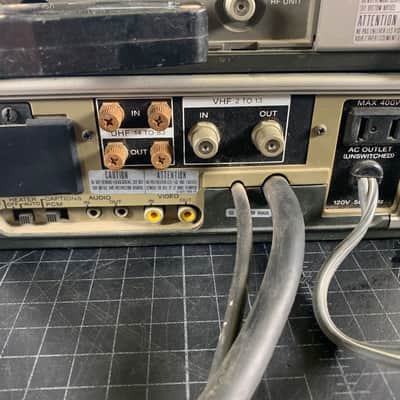 Sony Betamax SL-2000 & TT-2000 Beta Video VCR Tuner & Recorder Portable image 11