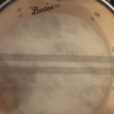 Barton Studio Custom 14X5 North American Maple Snare - Sky Blue Oyster image 5