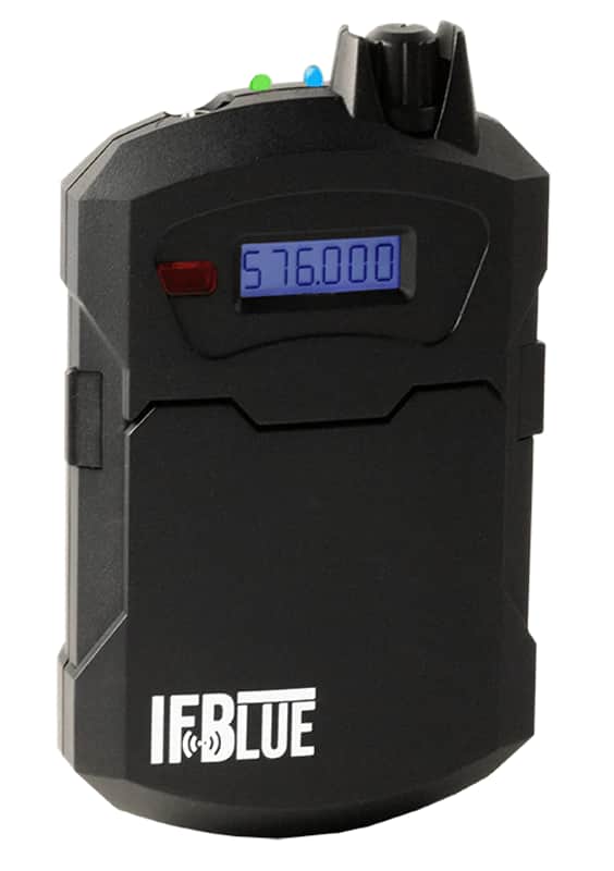 Lectrosonics IFBlue IFBR1C Beltpack Reciever 2025 - Black image 1