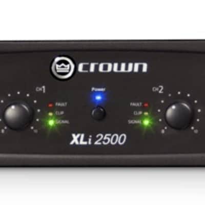 Crown Audio XLi 2500 Two-channel 750W Power Amplifier image 2