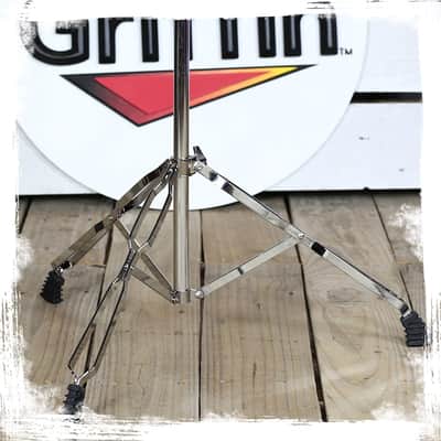 GRIFFIN Cymbal Boom Stands (Percussion TiltPro X Edition) 4 Pack – Double Braced Chrome Tripod Hardware for Drummers – Heavy-Duty Mount for Crash, Ride & Splash image 14
