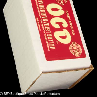 Fulltone Limited Edition OCD V2 2018 - Candy Apple Red s/n 0421 out of 5000 image 11