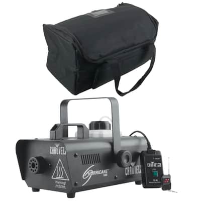 Chauvet DJ Hurricane 1000 Fog Machine w/ Wired & Wireless Remotes + Carry Bag image 17
