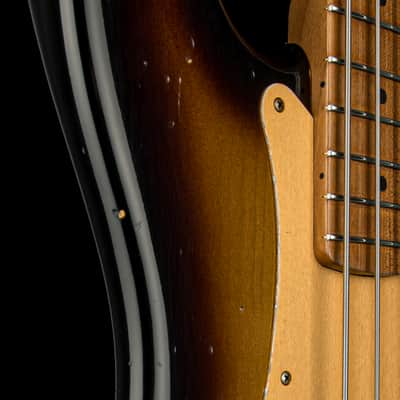 Fender Custom Shop Empire 58 Precision Bass Journeyman Relic - Aged 2-Color Sunburst #86942 image 10
