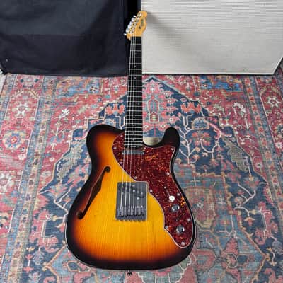 Levinson Delta Thinline Telecaster Style Ash w/VSC Active EQ - 1990's image 5