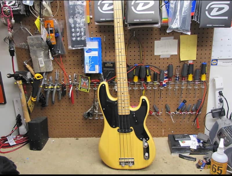 Fender  50s style parts bass  Natural image 1
