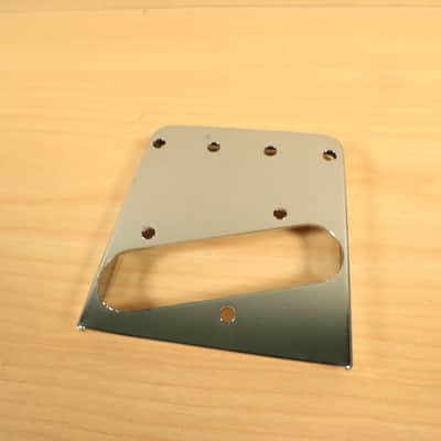 Telecaster Vintage Style Chrome 3 Brass Saddle Bridge For Tele Electric Guitar image 6