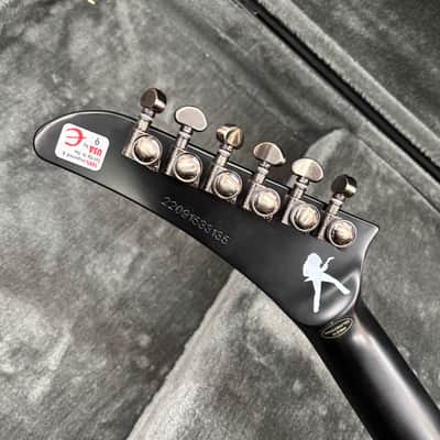 Epiphone Dave Mustaine Flying V Prophecy Electric Guitar Aged Dark Red Burst image 5