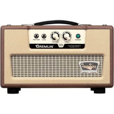 Tone King Gremlin Guitar Amplifier Head (5 Watts), Brown and Beige image 1