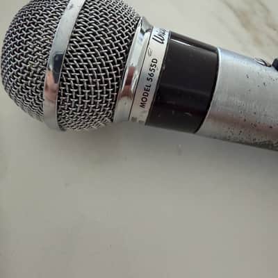 Vintage Shure Unisphere I 565SD Microphone - Made in USA 1970s - Chrome / 565 / 565 SD image 3