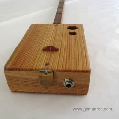 Electric Unitar - Cypress Box Dulcimer Guitar by G.S.Monroe image 3