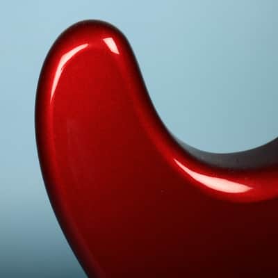 2003 Squier Stratocaster Loaded HH Humbucker Configuration Guitar Red Body image 20
