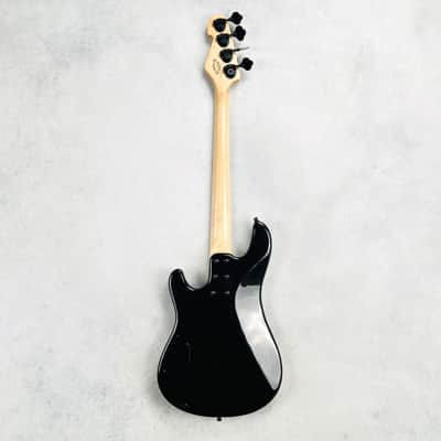 Sandberg California VS Lionel 30" Short Scale 4-String Bass 2024 - Cosmic Black & Green Neon Stripes image 10