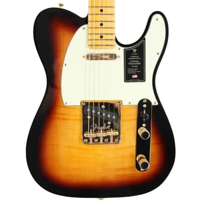Fender 75th Anniversary American Professional Custom Telecaster Guitar w/ Hardshell Case - 2-Color Sunburst image 1