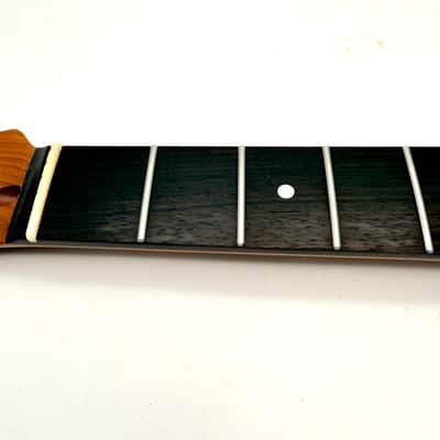 HooDoo Telecaster Neck Roasted Maple/Rosewood Lefty Nitro New htn6444 image 6