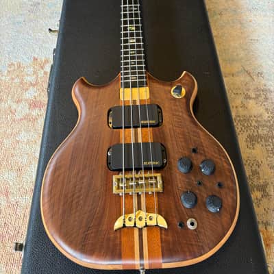 Alembic Stanley Clarke BBSB4 Brown Bass Short Scale 2012 LED's Immaculate image 11