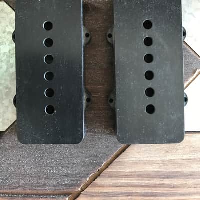 Real Life Relics Black Jazzmaster® Pickup Covers (Set of 2)    [DJ6] image 2