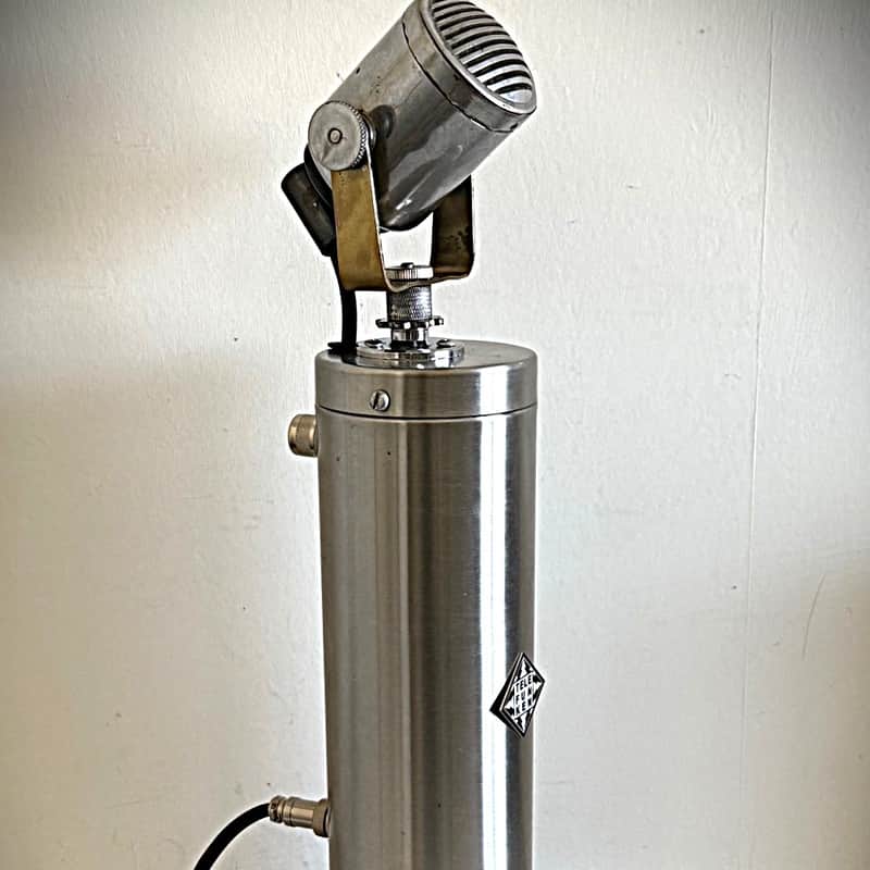 Vintage 1930's Telefunken Bottle Microphone, working reproduction/dynamic (A) image 1