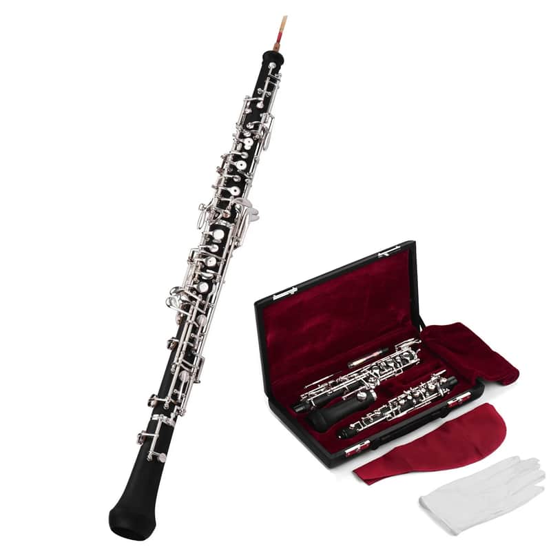 Professional C Key Oboe - Semi-Automatic Style with Silver-Plated Keys image 1