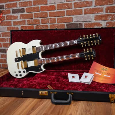 Gibson Custom Shop EDS-1275 Double Neck Alpine White 2008 w/OHSC image 2