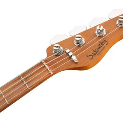 Sadowsky MetroExpress 21-Fret Vintage M/J Bass, Morado Fingerboard, 4-String - Solid Olympic White High Polish image 7