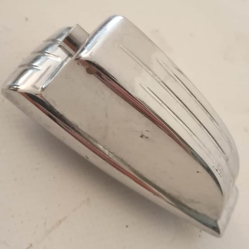 Ludwig 1+Bass/Floor Tom Drum Large Lug Chrome Vintage 70/80/90s Heavy Casting*EX image 1