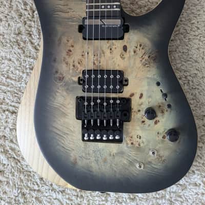 Schecter 1506-SHC Reaper-6 FR S 6-String RH Electric Guitar-Satin Charcoal Burst image 3