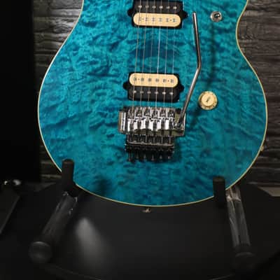 Ernie Ball Music Man Eddie Van Halen Signature Floyd w/case Killer Quilt, Mint image 13