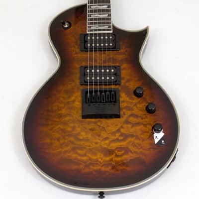 ESP LTD EC-1000 Evertune Guitar Dark Brown Sunburst B-Stock 0466 image 2