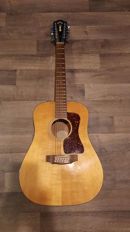 Guild D-25-12 - Natural Early 90s Westerly USA image 1