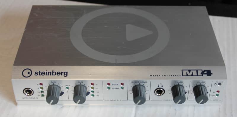 Steinberg MI4 USB MIDI Audio Media Interface Reverb UK steinberg-mi4-usb-midi-audio-media-interface-reverb-uk